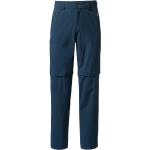 Pantalons de randonnée Vaude Farley bleus en polyamide stretch Taille XL look fashion pour homme 