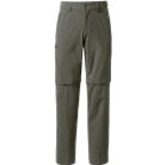 Pantalons de randonnée Vaude Farley kaki à motif Les Alpes stretch Taille XL look fashion pour homme 