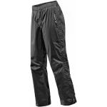 Pantalons de randonnée Vaude noirs imperméables coupe-vents Taille XL look fashion pour femme 