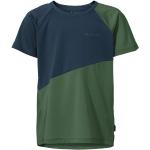 T-shirts Vaude vert olive en polyester enfant look fashion 