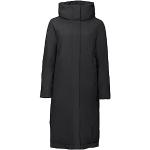 Vestes de randonnée Vaude noires en hardshell imperméables coupe-vents respirantes Taille XXL look urbain pour femme 