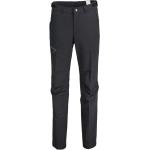 Pantalons de randonnée Vaude Farley noirs éco-responsable stretch Taille XL pour homme 
