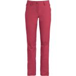 Jeans slim Vaude rouges en polyester éco-responsable Taille XXS pour femme 