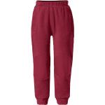 Pantalons Vaude Pulex rouges en polyester enfant éco-responsable 