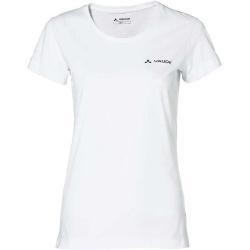 Vaude Brand Short Sleeve T-shirt Blanc 40 Femme