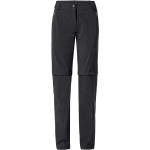 Pantalons Vaude Farley noirs en polyamide stretch Taille XXL look fashion pour femme 