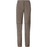 Pantalons de randonnée Vaude Farley marron en polyamide stretch Taille 3 XL look fashion pour femme 