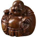 Statuettes en bois en bois à motif Bouddha 