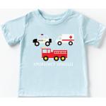 T-shirts à motif voitures enfant 