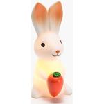 Lampes d'ambiance Amadeus blanches en plastique à motif lapins 
