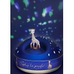 Veilleuse Projecteur D'etoiles Musical Sophie La Girafe - Trousselier - Ø12cm - Bleu - Piles Bleu