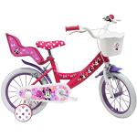 Vélos roses en acier enfant Disney en promo 