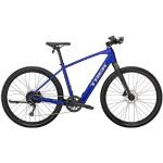 Vélos d'appartement Trek Bikes bleus en aluminium en promo 