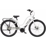 Velo de ville electrique electra townie path go 10d equipped step thru shimano deore 10v 500 wh 27 5 blanc pearl