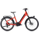Vélos électriques Gitane orange en aluminium 500 Wh 8 vitesses en promo 