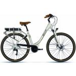 Vélos électriques blanc d'ivoire 300 Wh 8 vitesses en promo 