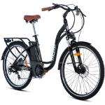 Vélos noirs en aluminium hollandais en promo 