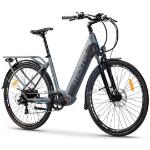 Vélos électriques gris foncé en aluminium 250 Wh en promo 