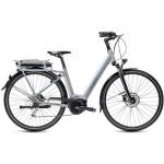 Vélos électriques gris clair en aluminium 500 Wh 9 vitesses 