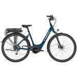 Vélos électriques Trek Bikes Verve bleus en aluminium 500 Wh 8 vitesses à frein à disque en promo 