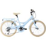 Vélos KS Cycling bleues claires en aluminium à frein à rétropédalage enfant 