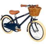 Vélos bleu marine en cuir synthétique à frein à rétropédalage enfant 16 pouces 