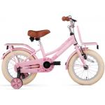 Vélos roses en bambou à frein à rétropédalage enfant 14 pouces en promo 