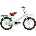Vélos vert pistache en bambou à frein à rétropédalage enfant 16 pouces en promo 