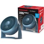 Honeywell Ventilateur électrique TurboForce - Bleu (refroidissement silencieux, inclinaison variable de 90 °, 3 vitesses, montage mural, ventilateur de table) HT900NE