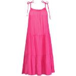 Robes d'été Verdissima rose fushia en viscose Taille XS style bohème pour femme en promo 
