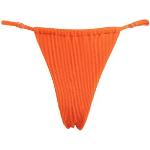 Slips de bain Vero Moda orange en polyester Taille XS pour femme 