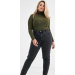 Jeans taille haute Vero Moda noirs délavés Taille XXL plus size pour femme 