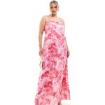 Robes fleuries Vero Moda roses à fleurs en satin à motif marguerites Taille 3 XL classiques pour femme 