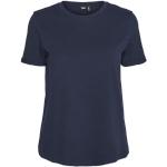T-shirts Vero Moda bleu marine à manches courtes à manches courtes Taille S look fashion pour femme en promo 