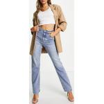 Jeans droits Vero Moda bleues claires Taille 3 XL pour femme en promo 