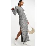 Robes en maille Vero Moda grises en viscose longues Taille XL look casual pour femme en promo 