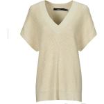 T-shirts Vero Moda beiges Taille XS pour femme 