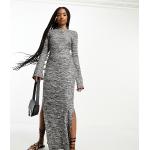 Robes en maille Vero Moda grises en viscose longues Taille XL look casual pour femme en promo 