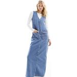 Robes en jean Vero Moda bleues longues sans manches Taille XS classiques pour femme 