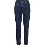 Jeans taille haute Vero Moda bleues foncé W25 look fashion pour femme en promo 