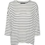 Pullovers Vero Moda blancs à rayures Taille S look fashion pour femme 