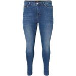 Jeans skinny Vero Moda bleus en coton Taille XL look fashion pour femme en promo 