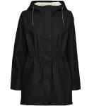 Coupe-vents Vero Moda noirs imperméables coupe-vents à capuche Taille XS look fashion pour femme en promo 