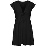Mini robes Vero Moda noires en viscose minis Taille L look casual pour femme 
