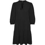 Robes Vero Moda noires Taille L look casual pour femme en promo 