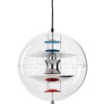Verpan - VP Globe Lampe suspendue Ø 40 cm, aluminium / transparent