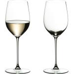 Verres à vin Riedel blancs en verre 