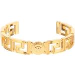 Bracelets de créateur Versace jaunes en métal en tissu 