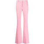 Pantalons taille haute de créateur Versace roses all Over Taille XL W42 coupe bootcut pour femme en promo 