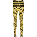Leggings imprimés de créateur Versace jaunes Taille XS pour femme 